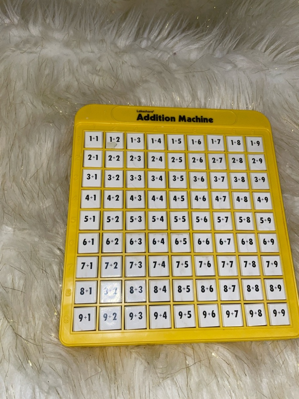 Addition Machine - Yellow Educational Math Board - Picture 5 of 5
